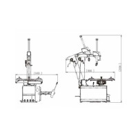 Шиномонтажный станок 220V 10-26" ShiningBerg  T626