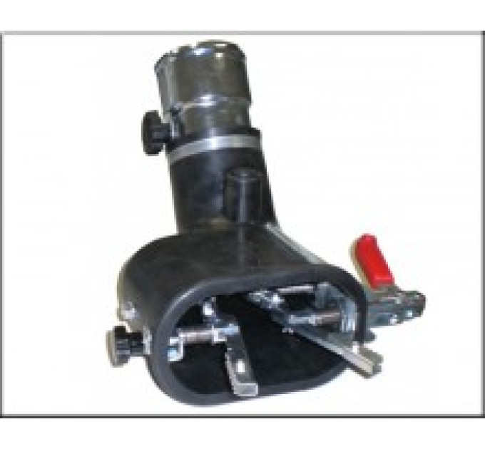 Filcar BGA-100-PI - Овальная резиновая насадка для двойной выхлопной трубы для шланга 100 мм