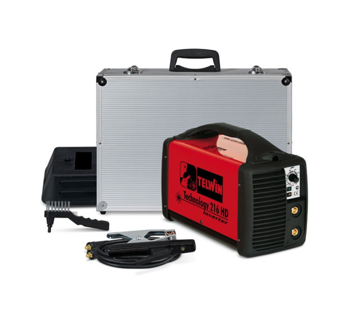 Technology 216 HD - Зварювальний апарат з аксесуарами в пластиковому кейсі 816206