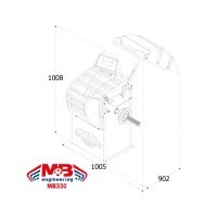Балансировочный станок M&B Engineering MB 330 XL line
