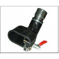 Filcar BGA-75-PM - Овальная резиновая насадка для двойной выхлопной трубы для шланга 75 мм