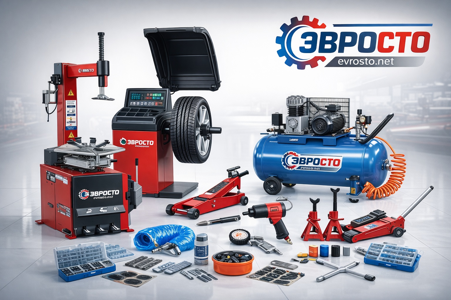 Оборудование для шиномонтажа под ключ